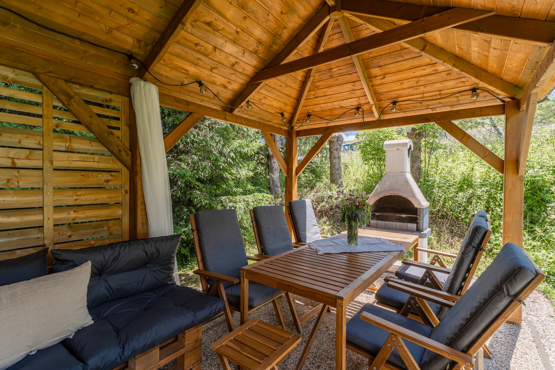 Pergola s grilem